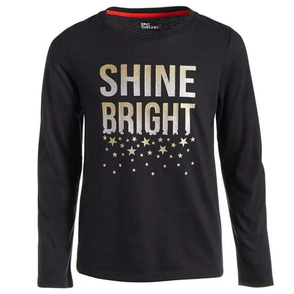 Epic Threads Other - NWT. EPIC THREADS Big Girls "Shine Bright" Print Long-Sleeve T-Shirt